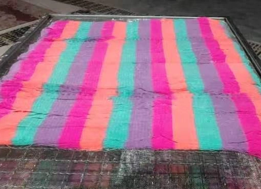 Gassed Mercerized Cotton Broken Paragraph Colour Segment Colored Yarn Section Dyed Dying Knitting Weaving Fancy Yarn